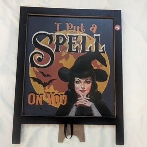 I Put a Spell on You sign